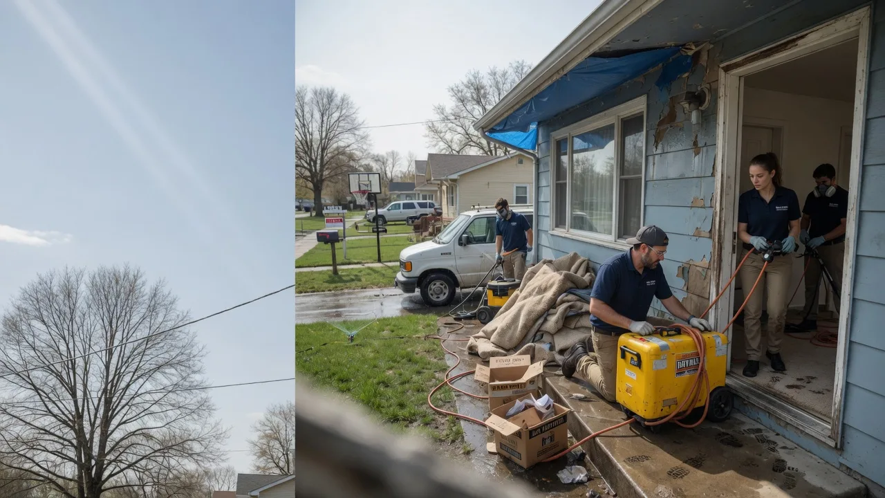 Basement Flood Cleanup in Milton, WI near me